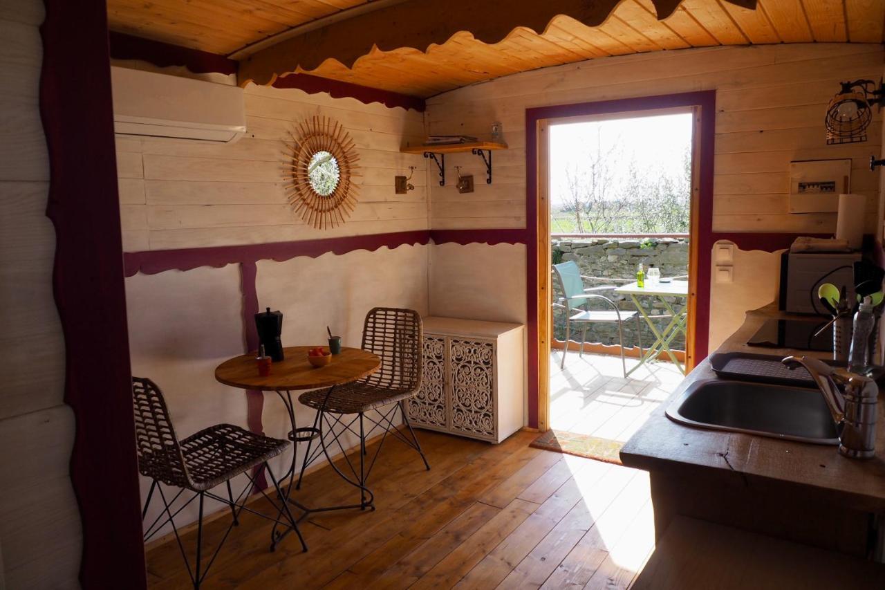 Roulotte Dans L'Aude Villa Trausse Exterior foto