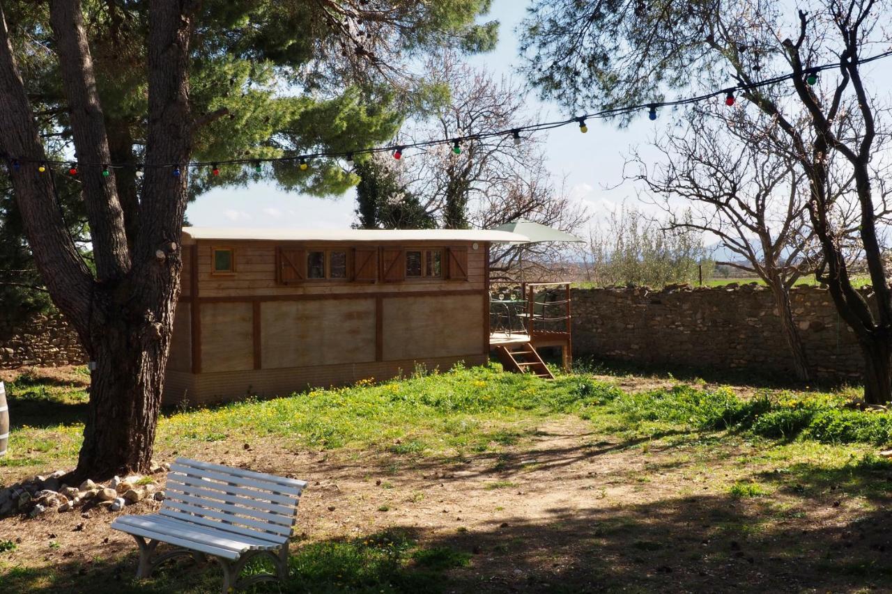 Roulotte Dans L'Aude Villa Trausse Exterior foto