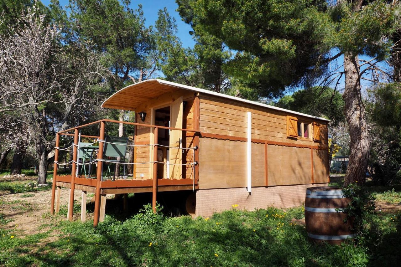 Roulotte Dans L'Aude Villa Trausse Exterior foto